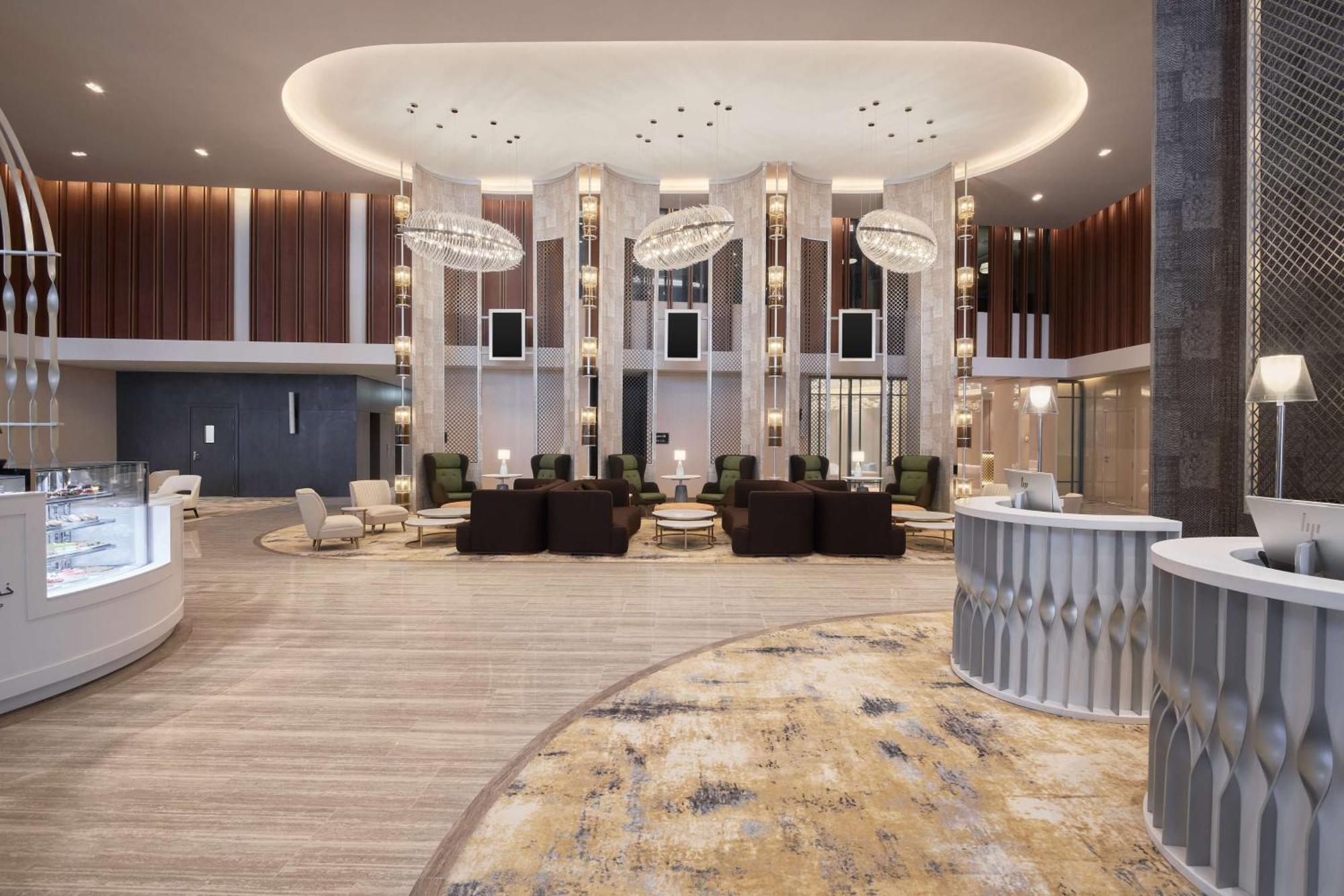 Radisson Blu Hotel Riyadh Convention And Exhibition Center Екстер'єр фото The lobby of the hotel